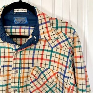 Pendleton Vintage Wool Western Shirt